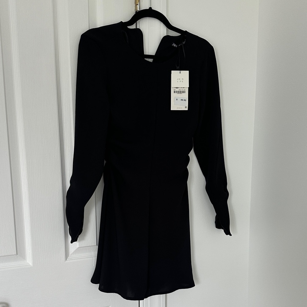 Zara Elegant Black Dress